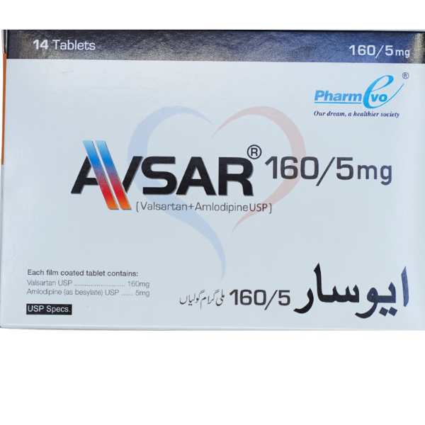 AVSAR 5/160 MG TAB